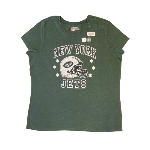 New York Jets Women's Short Sleeve Green Shirt