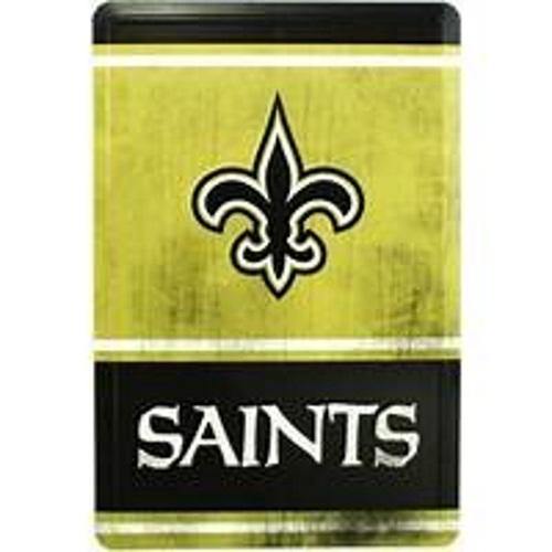 New Orleans Saints NFL Team Logo Tin Sign - LA REED FAN SHOP