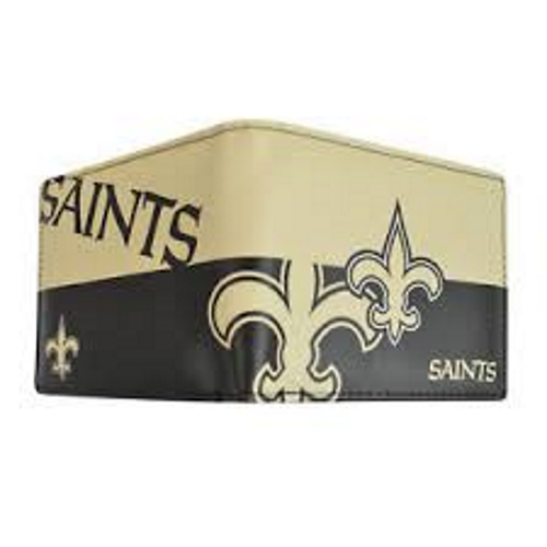 New Orleans Saints Men's Bi-Fold Wallet - LA REED FAN SHOP