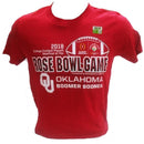 2018 Rose Bowl Oklahoma Sooners Youth Shirt - LA REED FAN SHOP
