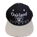 Oakland Raiders Black and Gray Reebok Snapback - LA REED FAN SHOP