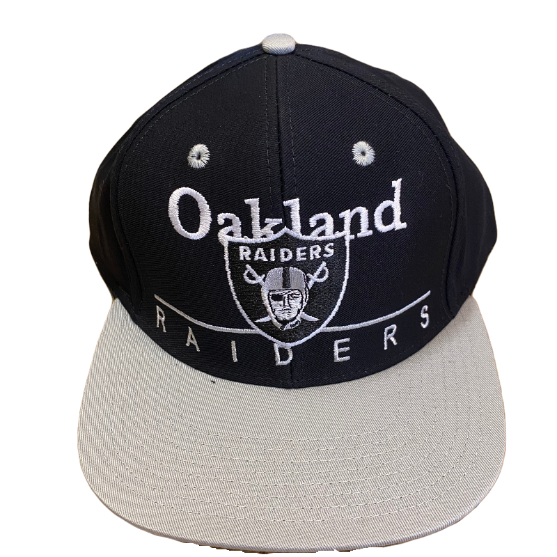 Oakland Raiders Black and Gray Reebok Snapback - LA REED FAN SHOP