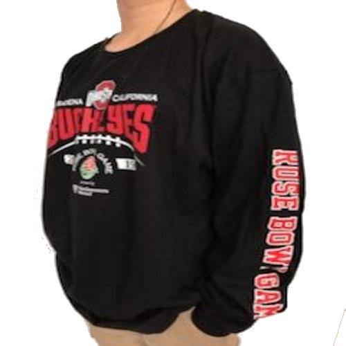 2019 Rose Bowl Ohio State Buckeyes LS Shirt - LA REED FAN SHOP