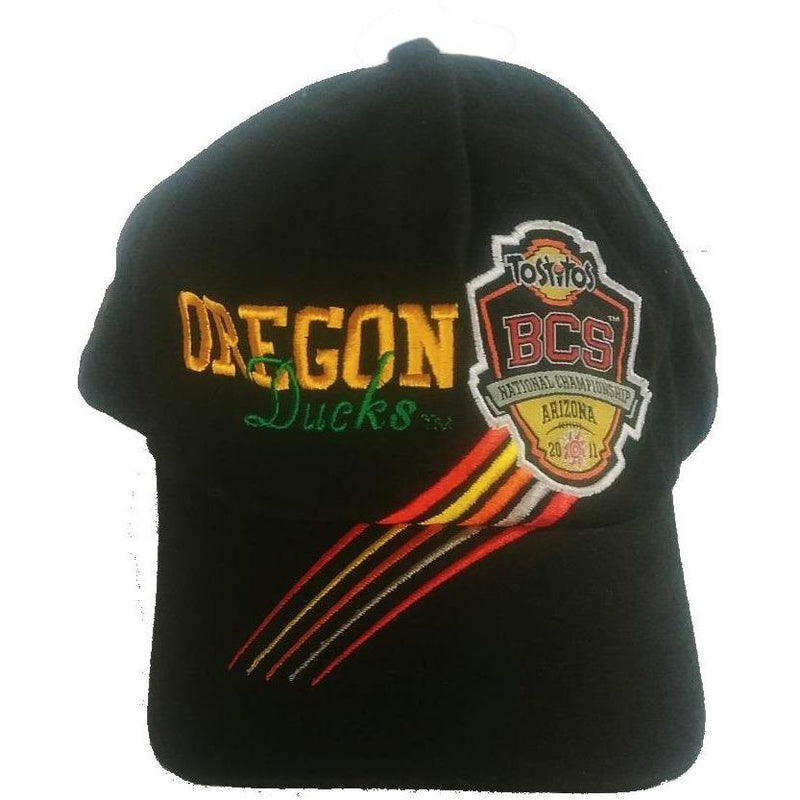 Oregon Ducks 2011 BCS National Championship Hat - LA REED FAN SHOP
