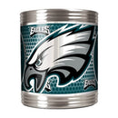 Philadelphia Eagles Stainless Steel Can Holder with Metallic Graphics