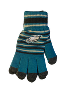 Philadelphia Eagles Acrylic Stripe Gloves