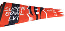 2022 Super Bowl LVI Cincinatti Bengals Pennant