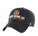 2022 Super Bowl LVI Cincinatti Bengals New Era Black Adjustable Hat