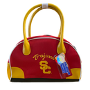 USC Trojans Round Mesh Bowler Bag Purse