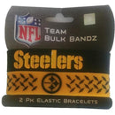 Pittsburgh Steelers Team Bulk Bandz - LA REED FAN SHOP