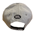 Raiders Reebok Gray Adjustable Hat - LA REED FAN SHOP