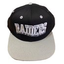 Raiders Black and Gray Reebok Snapback Hat - LA REED FAN SHOP