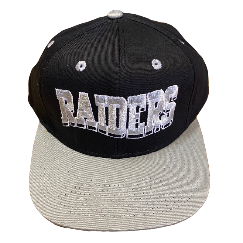 Raiders Black and Gray Reebok Snapback Hat - LA REED FAN SHOP