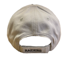 Las Vegas Raiders Gray and Black Adjustable Hat - LA REED FAN SHOP