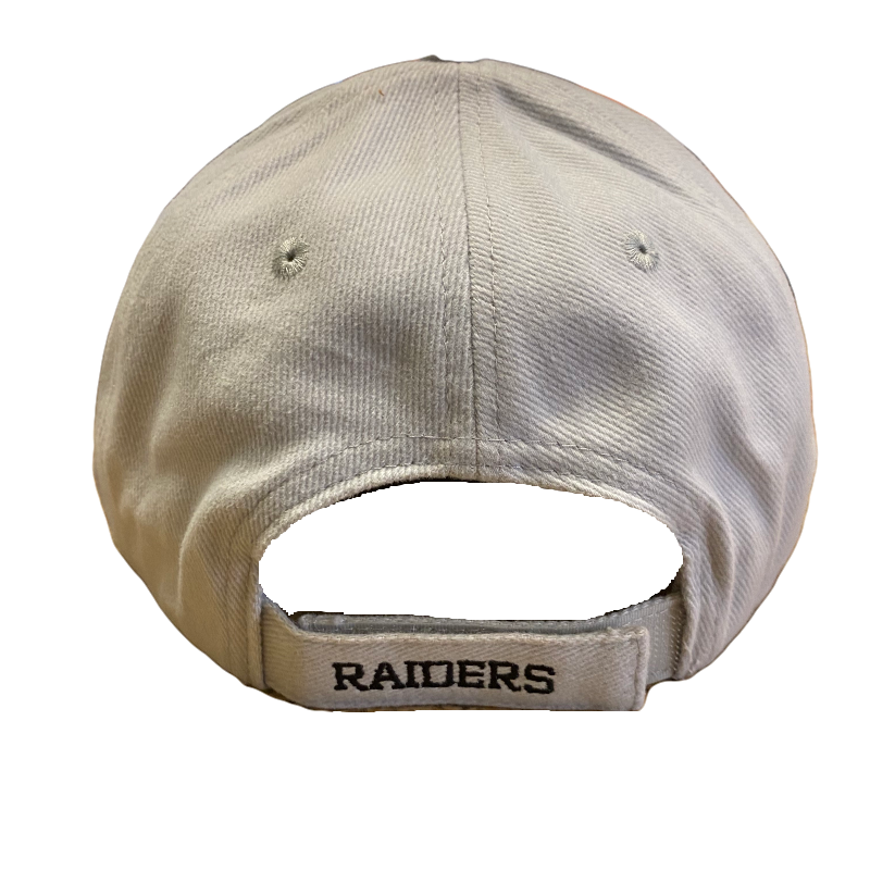 Las Vegas Raiders Gray and Black Adjustable Hat - LA REED FAN SHOP