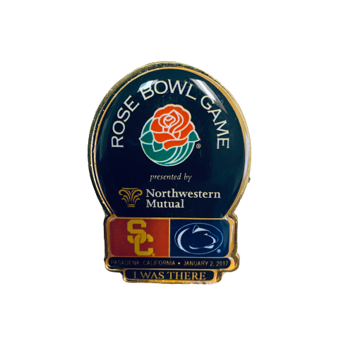 2017 Rose Bowl Pin USC and Penn State