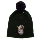 Sacramento Kings New Era Pom Pom Beanie - LA REED FAN SHOP