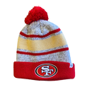 San Francisco 49ers 47' Brand Pom Pom Beanie