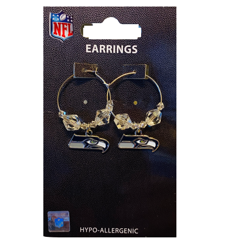 Seattle Seahawks Dangle Earrings