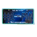 Seattle Seahawks License Plate