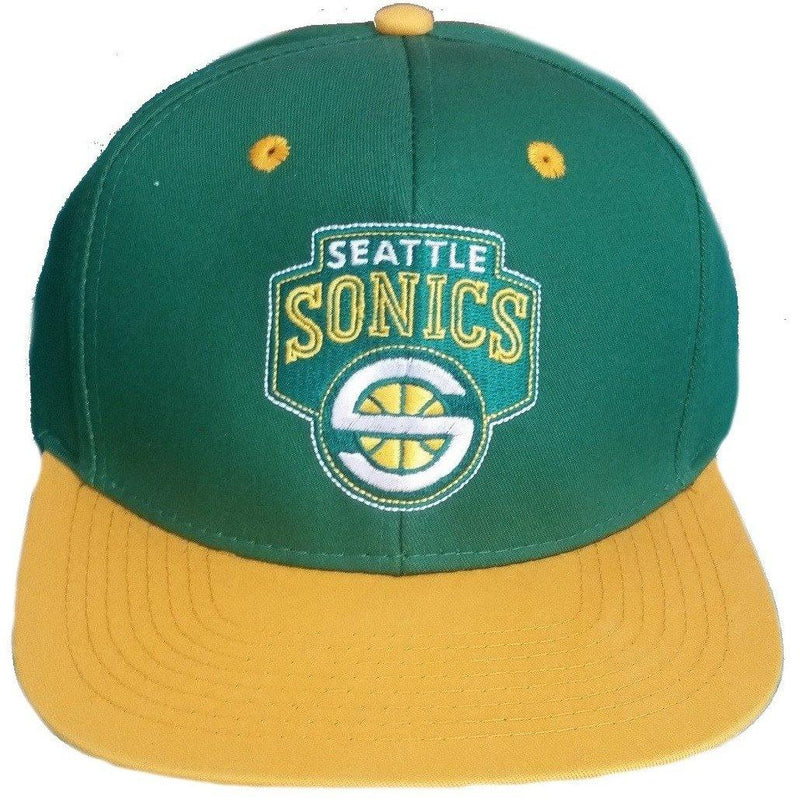 Seattle Sonics Adidas Snapback Hat - LA REED FAN SHOP