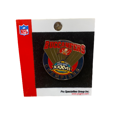 Tampa Bay Buccaneers Champions XXXVI Super Bowl Pin