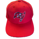 Tampa Bay Buccaneers Adjustable Flat Bill Hat - LA REED FAN SHOP