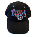 Tennessee Titans Adjustable Black Hat - LA REED FAN SHOP