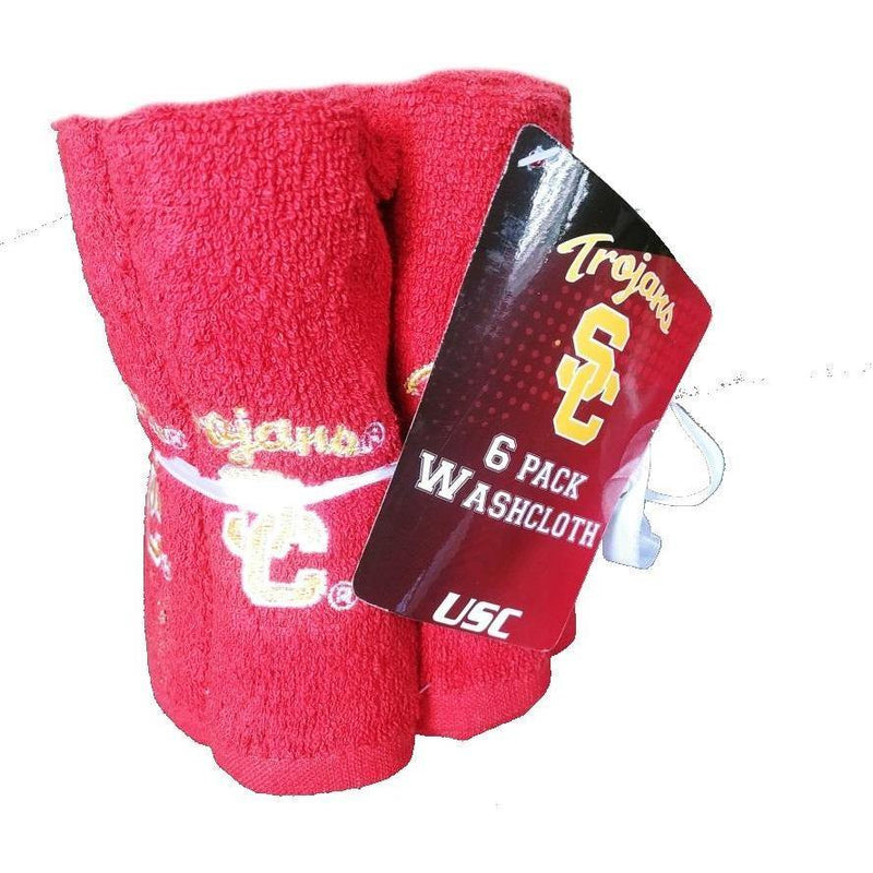 USC Trojan 6-pack Washcloths - LA REED FAN SHOP