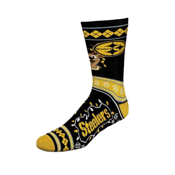 Pittsburgh Steelers Xmas Socks