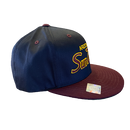 Arizona State Sun Devils Script Spell out Eclipse Black  & Dark Purple Hat Vintage