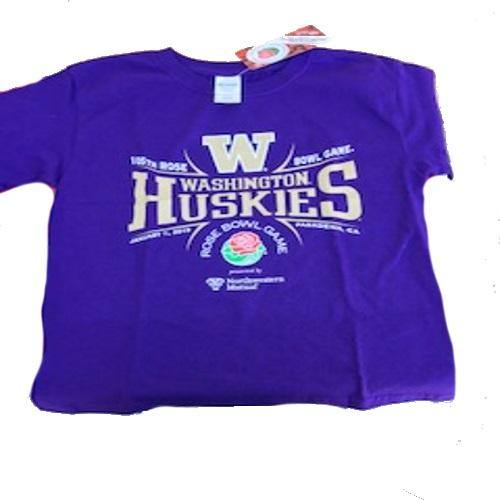 2019 Rose Bowl Washington Huskies Shirt SS - LA REED FAN SHOP