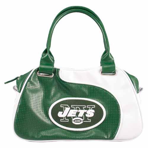 New York Jets Perfect Bowler Bag Purse - LA REED FAN SHOP